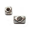 thumbnail image 1 of 5x7mm Pack Of 30 Pcs Bali Style Pewter Long Cube Beads For Jewelry Making, 1 of 1