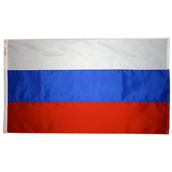 5x8 DURAWAVEZ RUSSIA NYLON FLAG CH&G