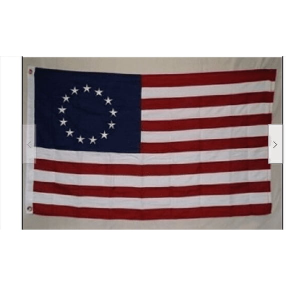 5x8 Embroidered Sewn Betsy Ross 600D Nylon Flag 5'x8' Heavy Duty Fabric