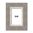 thumbnail image 1 of 5x8 IN Frame Grey Real Wood Picture Frame Width 2.75 Inches | Interior Frame Depth 0.5 Inches |, 1 of 8