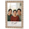 thumbnail image 1 of 5x8 In Frame Silver Real Wood Picture Frame Width 1.5 inches | Interior Frame Depth 0.5 inches |, 1 of 8
