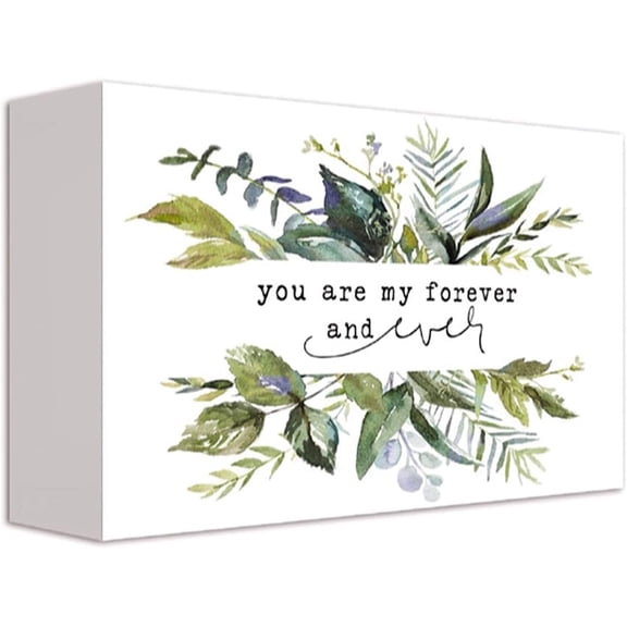 5x8 Painted Wooden Sign You are My Forever