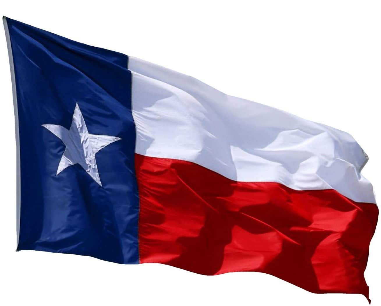 5x8' Texas Flag - Durable Heavy Duty Polyester for Outdoor Use - Made in USA