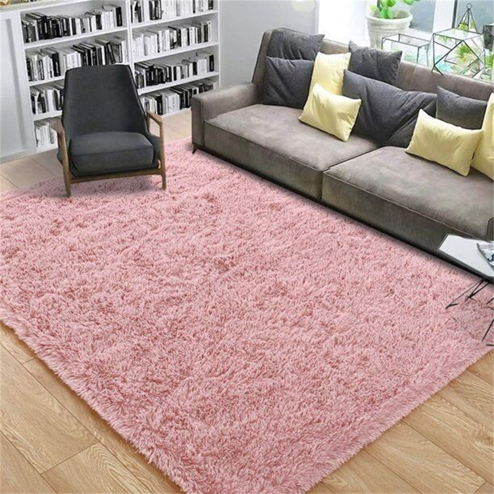 5x8ft Soft Fluffy Rugs Plush Rug Carpet for Living Room Bedroom Fluffy ...