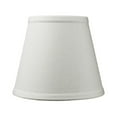 thumbnail image 1 of 5x8x7 Empire Linen Edison Clip-On Lamp Shade Light Oatmeal Linen Fabric, 1 of 5