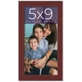thumbnail image 1 of 5x9 IN Frame Brown Solid Wood Picture Frame Width 0.75 Inches | Interior Frame Depth 0.5 Inches |, 1 of 8