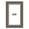 thumbnail image 1 of 5x9 IN Frame Silver Real Wood Picture Frame Width 1.25 Inches | Interior Frame Depth 0.5 Inches |, 1 of 8
