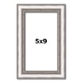 thumbnail image 1 of 5x9 IN Frame Silver Real Wood Picture Frame Width 1.25 Inches | Interior Frame Depth 0.5 Inches |, 1 of 8