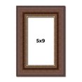 thumbnail image 1 of 5x9 In Copper and Brown Real Wood Picture Frame Width 2 inches | Interior Frame Depth 0.5 inches |, 1 of 8