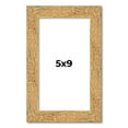 thumbnail image 1 of 5x9 In Frame Beige Real Wood Picture Frame Width 1.25 inches | Interior Frame Depth 0.5 inches |, 1 of 8