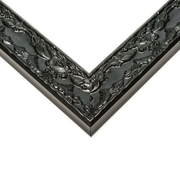 5x9 In Frame Black Solid Wood Picture Frame Width 1.75 Inches | Interior Frame Depth 0.375 Inches |