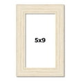 thumbnail image 1 of 5x9 In Frame White Real Wood Picture Frame Width 1.5 inches | Interior Frame Depth 0.5 inches |, 1 of 8
