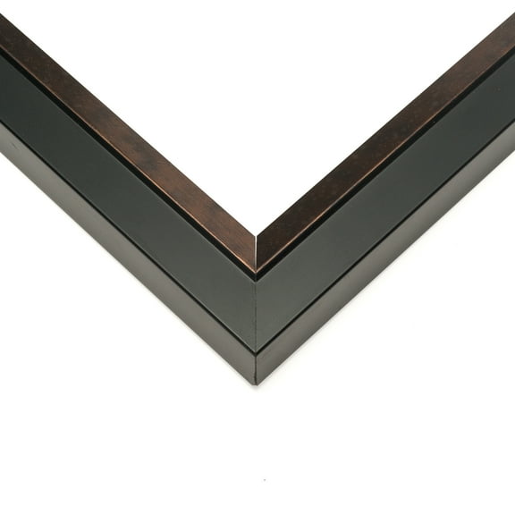 5x9 In Rustic Brown Real Wood Picture Frame Width 1.25 inches | Interior Frame Depth 0.75 inches |