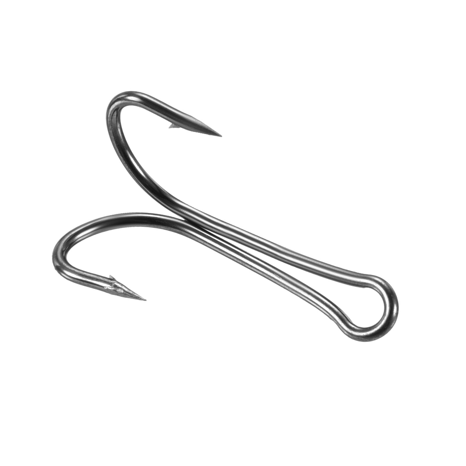 4# 0.94" Carbon Steel Double Fish Hooks Barbed Frog Hook, Black 20 Pack - Walmart.com 4# 0.94" Carbon Steel Double Fish Hooks Barbed Frog Hook, Black 20 Pack - Walmart.com