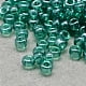 6/0 Grade A Round Glass Seed Beads Transparent Colours Lustered Medium Sea Green 6/0 4x3mm Hole: 1mm about 4500pcs/pound