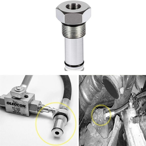 6.0 High Pressure Oil Pump IPR Valve Air Test Fitting Kit FIT Ford Powerstroke