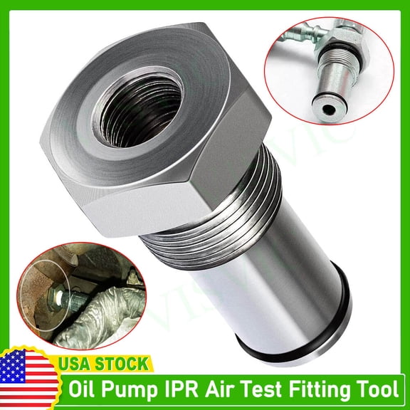 6.0 High Pressure Oil Pump IPR Valve Air Test Fitting Kit FITS Ford 6.0L Engine