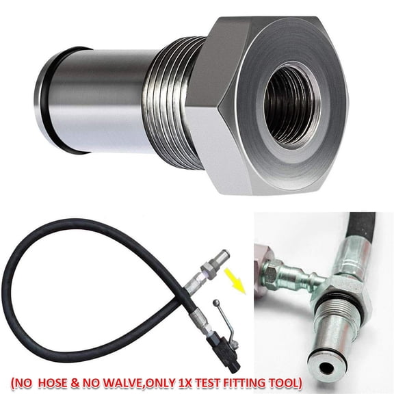 High Pressure Oil System IPR Air Test Fitting Kit for Ford 6.0L Powerstroke