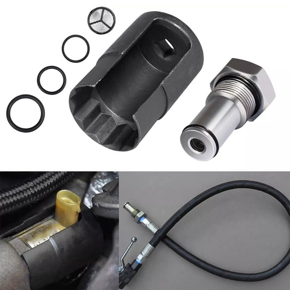 6.0 IPR Valve Socket Kit &HPOP Air Test Fitting Tool FIT Ford 6.0L Powerstroke??