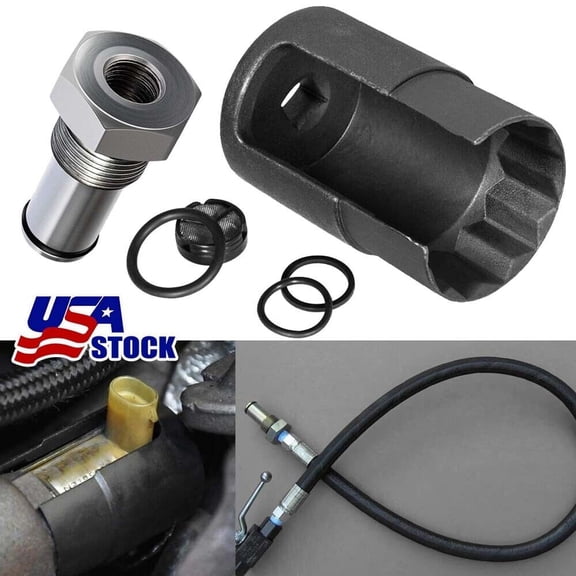 6.0 IPR Valve Socket Kit & HPOP Air Test Fitting Tool FIT Ford 6.0L Powerstroke*