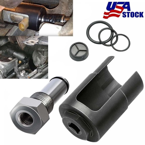 6.0 IPR Valve Socket Kit & HPOP Air Test Fitting Tool for Ford 6.0L Powerstroke