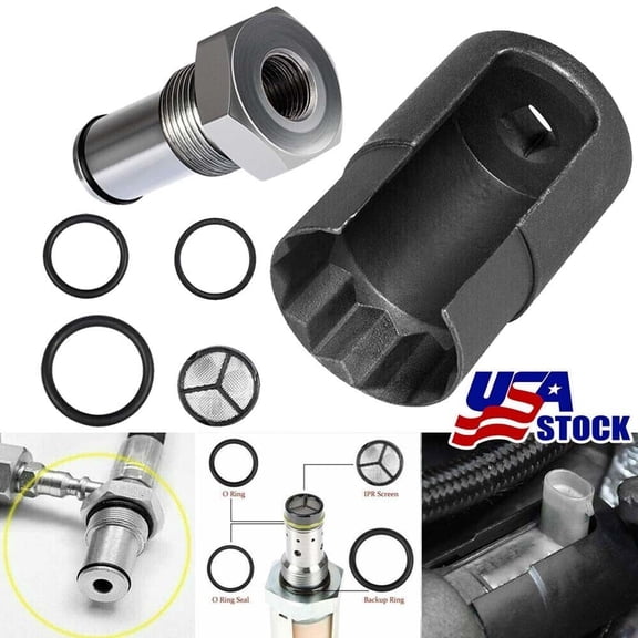 6.0 IPR Valve Socket and HPOP Air Test Fitting Tool FITS Ford 6.0L Powerstroke
