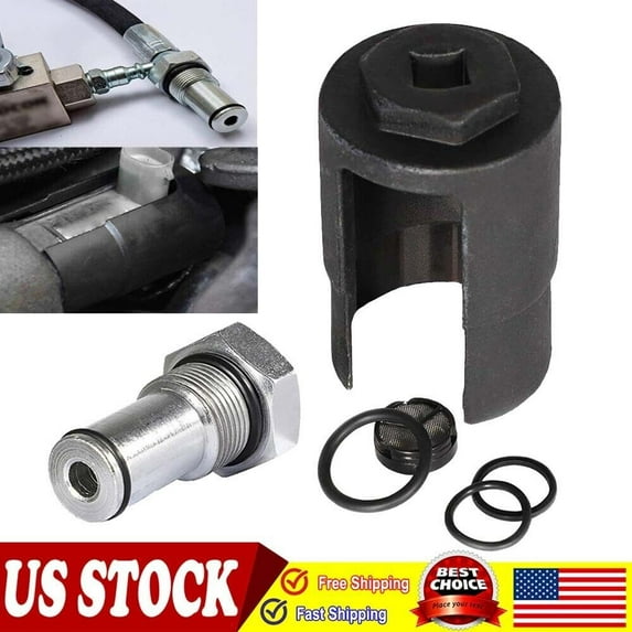 6.0 IPR Valve Socket and HPOP Air Test Fitting Tool FITS Ford 6.0L Powerstroke