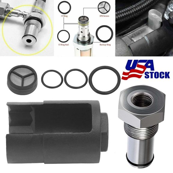 6.0 IPR Valve Socket and HPOP Air Test Fitting Tool FITS Ford 6.0L Powerstroke