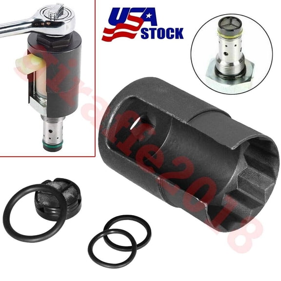 6.0 IPR Valve Socket with Seal Kit For 2003~2010 Ford 6.0L Powerstroke F250 F350