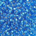 thumbnail image 1 of 6/0 S/L Light Blue Czech Glass Seed Beads 40 Grams, 1 of 1