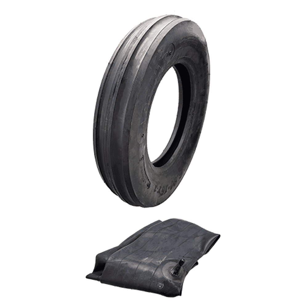 6.00-16, 6.00x16, 600x16, 600-16 6 PLY Rib Disc Farm Tractor Tire and Tube