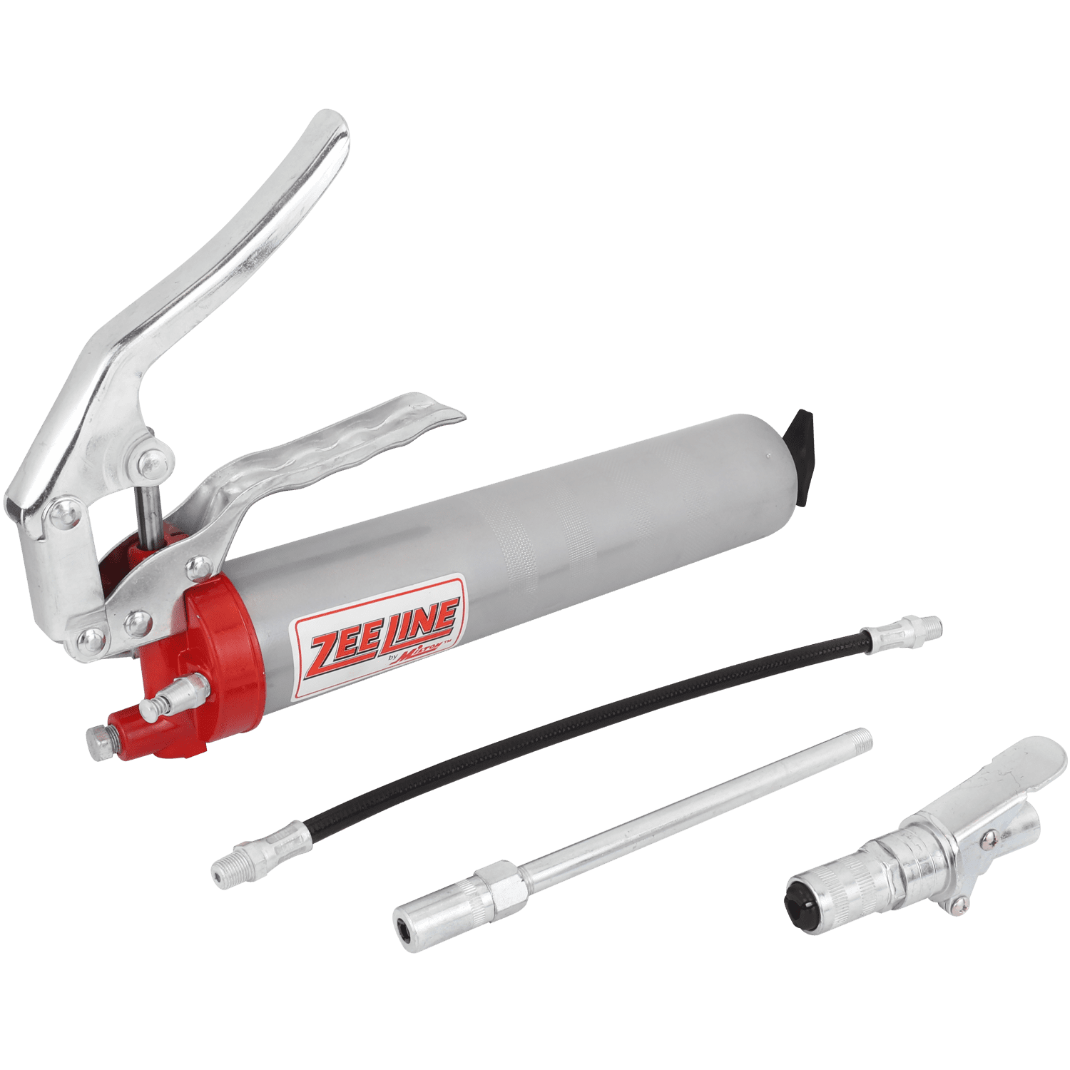6,000 Psi Heavy-Duty Pistol Action Grease Gun W/Locking Grease Coupler