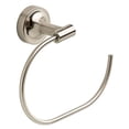 thumbnail image 1 of 6.062 in. Voisin Collection Towel Ring, Satin Nickel, 1 of 1