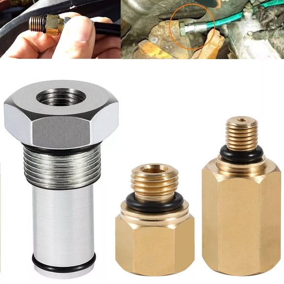 6.0L Powerstroke HPOP IPR Valve Air Test & Oil Rail Adapter Leak Test Kit Compatible with Ford Diesel