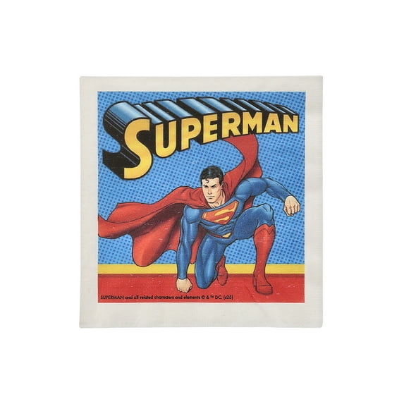 6 1/2" Bulk 50 Ct. DC Comics Superman Party Disposable Luncheon Napkins