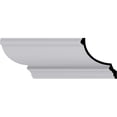 thumbnail image 1 of 6 1/2"H x 5 3/4"P x 8 5/8"F x 94 1/2"L Claremont Traditional Crown Moulding, 1 of 11