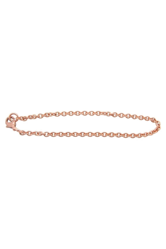 6 1/2 Inch Copper Bracelet, 3/16 of an inch wide, CB605G - Made in the USA. Light weight design.