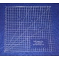 thumbnail image 1 of 6 1/2" Square Ruler. Acrylic 1/8" thick. Quilting/Sewing, 1 of 1