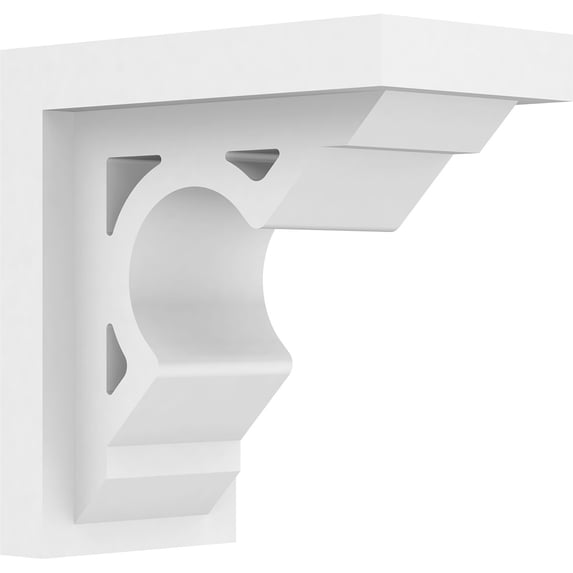 6 1/2"W x 12"D x 12"H Standard Sheridan Architectural Grade PVC Bracket