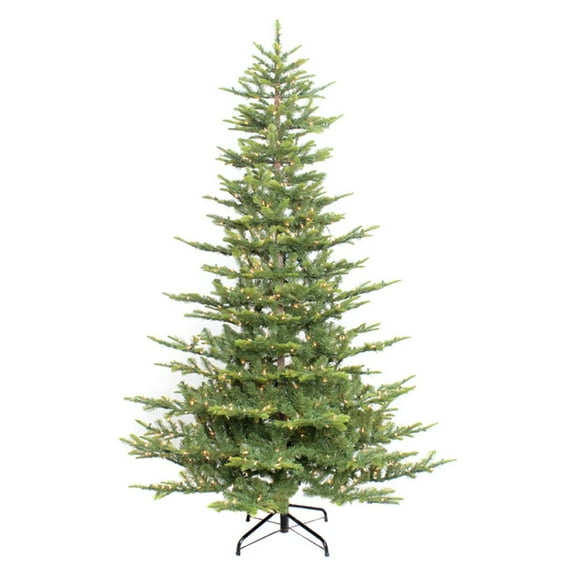 6 1/2 ft. Pre-lit Aspen Green Fir Artificial Christmas Tree 500 UL listed Clear Lights