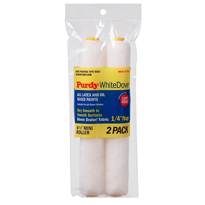 6-1/2” x 1/4” Nap Purdy 140626010 White Dove Jumbo Mini-Roller