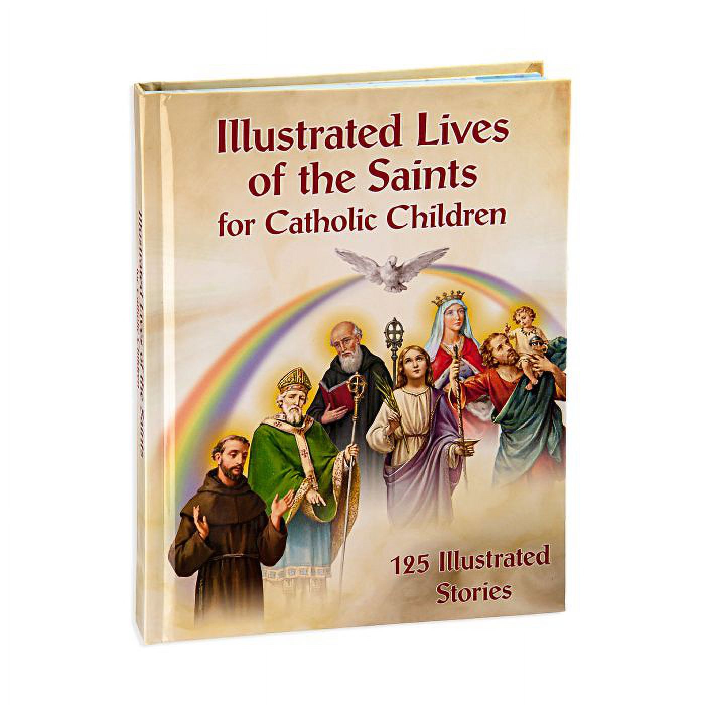 6 1/2" x 8 1/2" Illustrated Lives of the Saints for Catholic Children ...