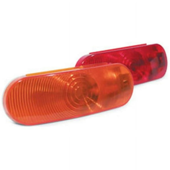 6-1 - 2x2-1 - 4 Oval Sealed Lt - Red