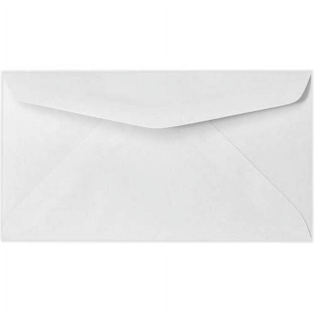 #6 1/4 Regular Envelopes (3 1/2 x 6) - 24lb. Bright White (1000 Qty ...