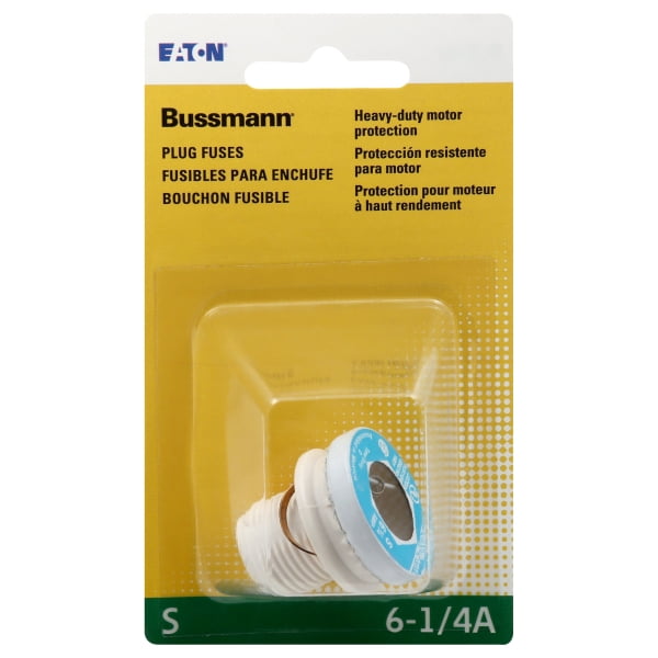61/4A S PLUG FUSE