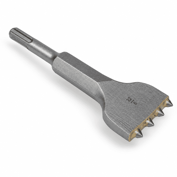 6 1/8 In. X 1 1/2 In. SDS Plus Tuckpointing Mortar Raking Bit with 4 Carbide Tips