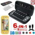 thumbnail image 1 of LINKPAL Game Console Accessory Kit: EVA Bag, TPU Case, Screen Protector for Nintendo Switch Lite, 1 of 10