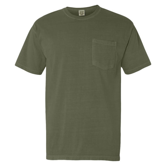 6.1 Oz. Garment-Dyed Pocket T-Shirt , 6030CC , SAGE , XX-Large