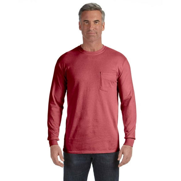 6.1 Oz. Long-Sleeve Pocket T-Shirt