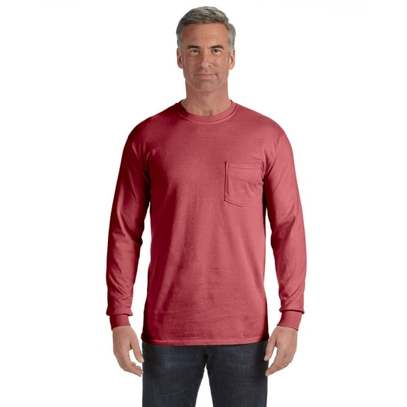 6.1 Oz. Long-Sleeve Pocket T-Shirt